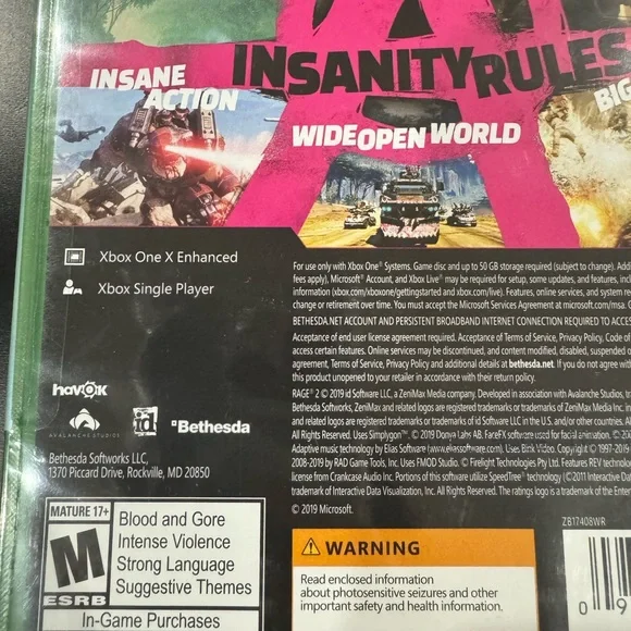 NEW: Rage 2 - Xbox One Game - Picture 3 of 5